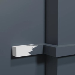 Молдинг из полистирола под покраску Decor-Dizayn Грани DD622 2000×20×20