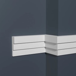 Молдинг из полистирола под покраску Decor-Dizayn Грани DD624 2000×42×12