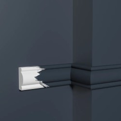 Молдинг из полистирола под покраску Decor-Dizayn 157 A 2000×30×13