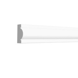 Молдинг из полистирола под покраску Decor-Dizayn 157 A 2000×30×13