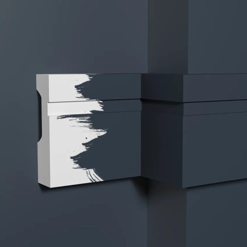 Молдинг из полистирола под покраску Decor-Dizayn Грани DD01 2000×70×19