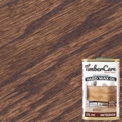 Масло с твердым воском TimberCare Hard Wax Oil цвет Шоколадный 350103 полуматовое 0,175 л