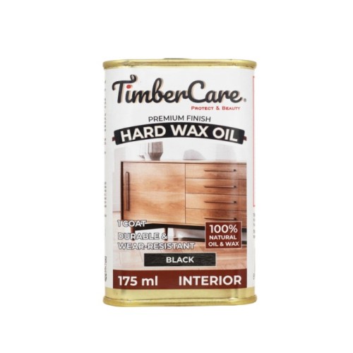 Масло с твердым воском TimberCare Hard Wax Oil цвет Черный 350105 0,175 л Масло с твердым воском TimberCare Hard Wax Oil цвет Черный 350105 0,175 л