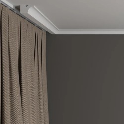 Потолочный плинтус под покраску Decor-Dizayn DD26 2000×19×19