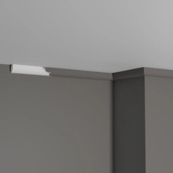 Потолочный плинтус под покраску Decor-Dizayn DD02 2000×12×19