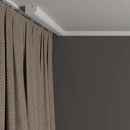 Потолочный плинтус под покраску Decor-Dizayn DD02 2000×12×19