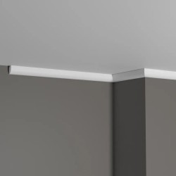 Потолочный плинтус под покраску Decor-Dizayn DD02 2000×12×19