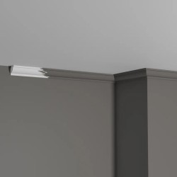 Потолочный плинтус под покраску Decor-Dizayn DD38 2000×20×20