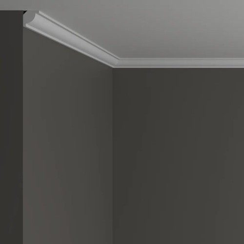 Потолочный плинтус под покраску Decor-Dizayn DD38 2000×20×20