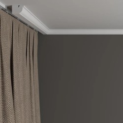 Потолочный плинтус под покраску Decor-Dizayn DD09 2000×14×21