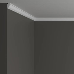 Потолочный плинтус под покраску Decor-Dizayn DD09 2000×14×21