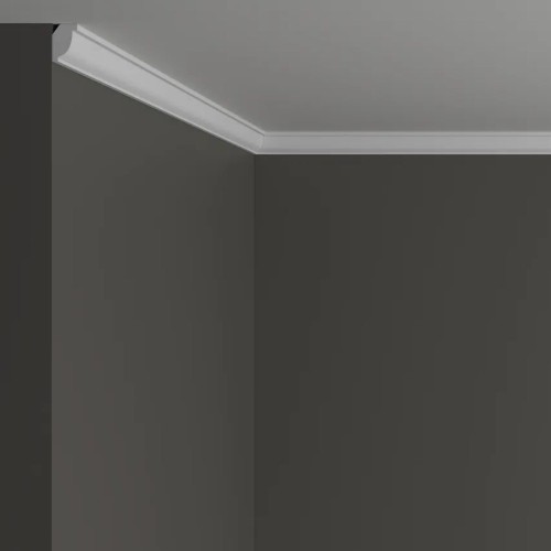 Потолочный плинтус под покраску Decor-Dizayn DD09 2000×14×21