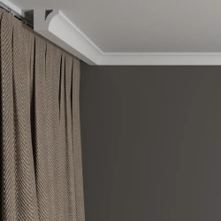 Потолочный плинтус под покраску Decor-Dizayn DD36 2000×20×29