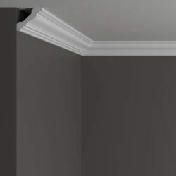 Потолочный плинтус под покраску Decor-Dizayn DD21 2000×44×40