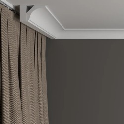 Потолочный плинтус под покраску Decor-Dizayn DD13 2000×48×40