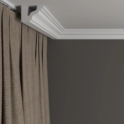 Потолочный плинтус под покраску Decor-Dizayn DD28 2000×40×41