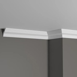 Потолочный плинтус под покраску Decor-Dizayn DD28 2000×40×41
