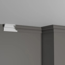 Потолочный плинтус под покраску Decor-Dizayn DD22 2000×29×42