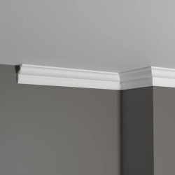 Потолочный плинтус под покраску Decor-Dizayn DD22 2000×29×42