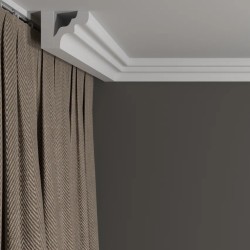 Потолочный плинтус под покраску Decor-Dizayn DD39 2000×42×46