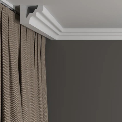 Потолочный плинтус под покраску Decor-Dizayn DD39 2000×42×46