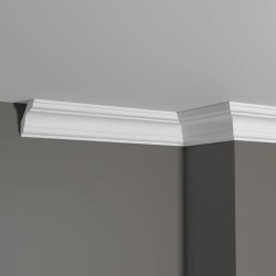 Потолочный плинтус под покраску Decor-Dizayn DD05 2000×49×49