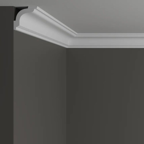 Потолочный плинтус под покраску Decor-Dizayn DD42 2000×50×50