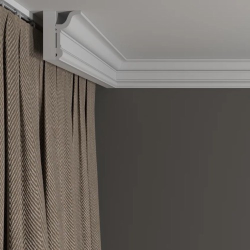 Потолочный плинтус под покраску Decor-Dizayn DD501 2000×31×59