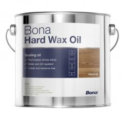 Масло с твердым воском Bona Hard Wax Oil полуматовое 2,5 л