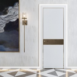 Плинтус МДФ под покраску Evrowood PN 021 Led с подсветкой 2000×70×16