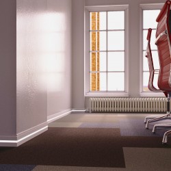 Плинтус МДФ под покраску Evrowood PN 030 Led с подсветкой 2000×80×16