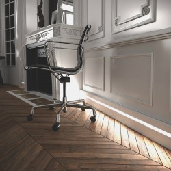 Плинтус МДФ под покраску Evrowood PN 101 Led с подсветкой 2000×100×16