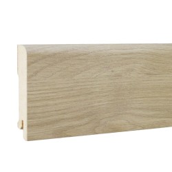 Плинтус МДФ ламинированный DeArtio Дуб янтарный B202-10 2050×80×16