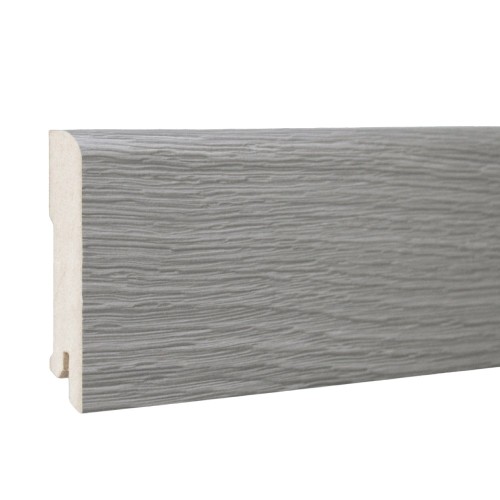 Плинтус МДФ ламинированный DeArtio Дуб серый брашированный B202-08 2050×80×16 Плинтус МДФ ламинированный DeArtio Дуб серый брашированный B202-08 2050×80×16