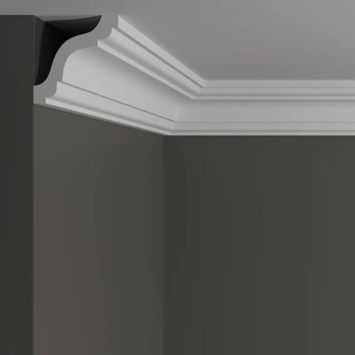 Потолочный плинтус под покраску Decor-Dizayn DD44 2000×73×76