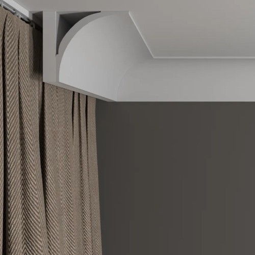 Потолочный плинтус под покраску Decor-Dizayn DD46 2000×88×85