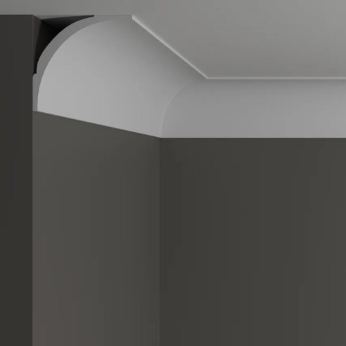 Потолочный плинтус под покраску Decor-Dizayn DD46 2000×88×85