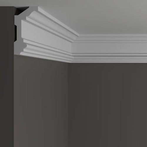 Потолочный плинтус под покраску Decor-Dizayn DD503 2000×50×100