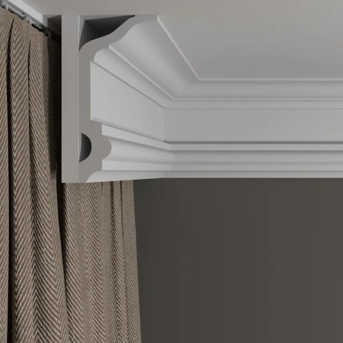 Потолочный плинтус под покраску Decor-Dizayn DD505 2000×70×150
