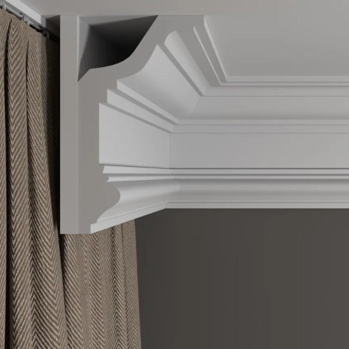 Потолочный плинтус под покраску Decor-Dizayn DD513 2000×111×192