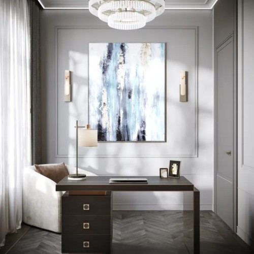 Потолочный плинтус под покраску Decor-Dizayn Estet DD518 2000×45×125
