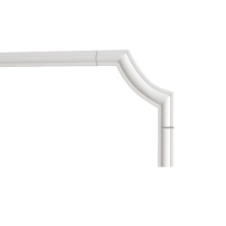 Угловой элемент к молдингу под покраску Decor-Dizayn C1-157A 145×145×13