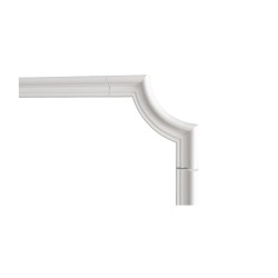 Угловой элемент к молдингу под покраску Decor-Dizayn C1-DD608 165×165×21