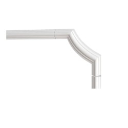 Угловой элемент к молдингу под покраску Decor-Dizayn C1-DD002 157×157×19