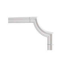 Угловой элемент к молдингу под покраску Decor-Dizayn C1-DD400 200×200×16