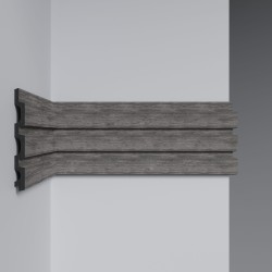 Стеновая панель Decomaster Eco Line D316-87 Дуб титан 2900×122×12