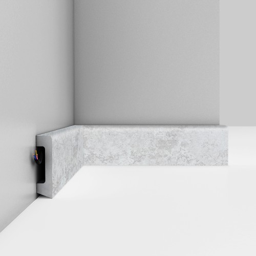 Плинтус Decomaster Травертин светлый D234-1619 2400×58×16 Плинтус Decomaster Травертин светлый D234-1619 2400×58×16