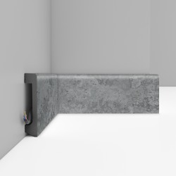 Плинтус Decomaster Бетон D235-1629 2400×80×17