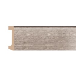 Плинтус Decomaster Дуб капучино D235-77 2400×80×17