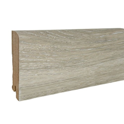 Плинтус МДФ ламинированный DeArtio Дуб светло-серый B302-07 2050×80×16 Плинтус МДФ ламинированный DeArtio Дуб светло-серый B302-07 2050×80×16